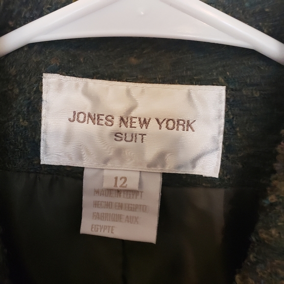 Jones New York wool blend tweed suit Size 12 - Picture 8 of 9